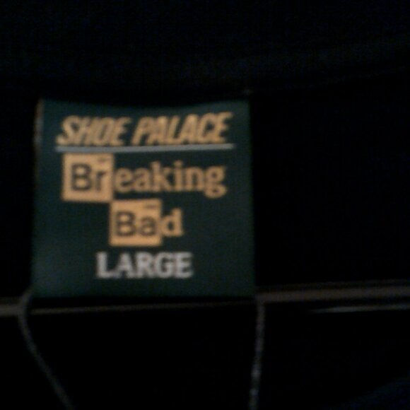 NEW SHOE PALACE "Breaking Bad X Shoe Palace Tee" MEN'S BLACK L T-SHIRT BBSS113 - Picture 3 of 8